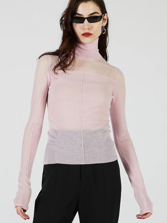 【25AW】PRANK PROJECT プランクプロジェクト / Soft High Gauge Panel Knit
