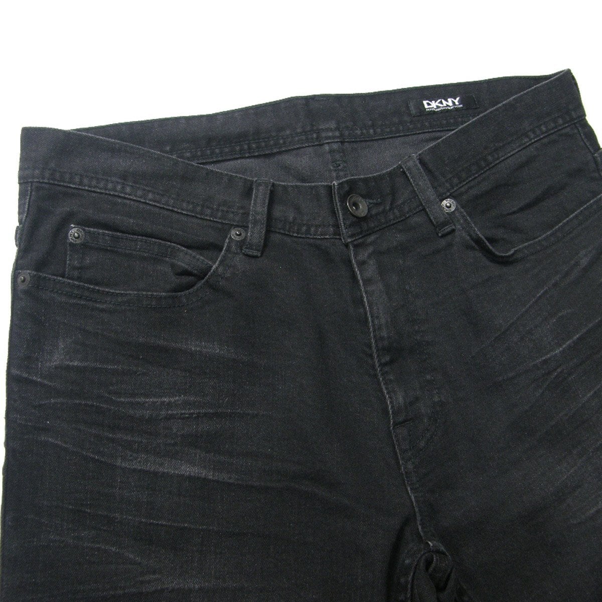 DKNY / ダナキャランニューヨーク ストレッチ ブラックデニム DKNY / ダナキャランニューヨーク ストレッチ ブラックデニム