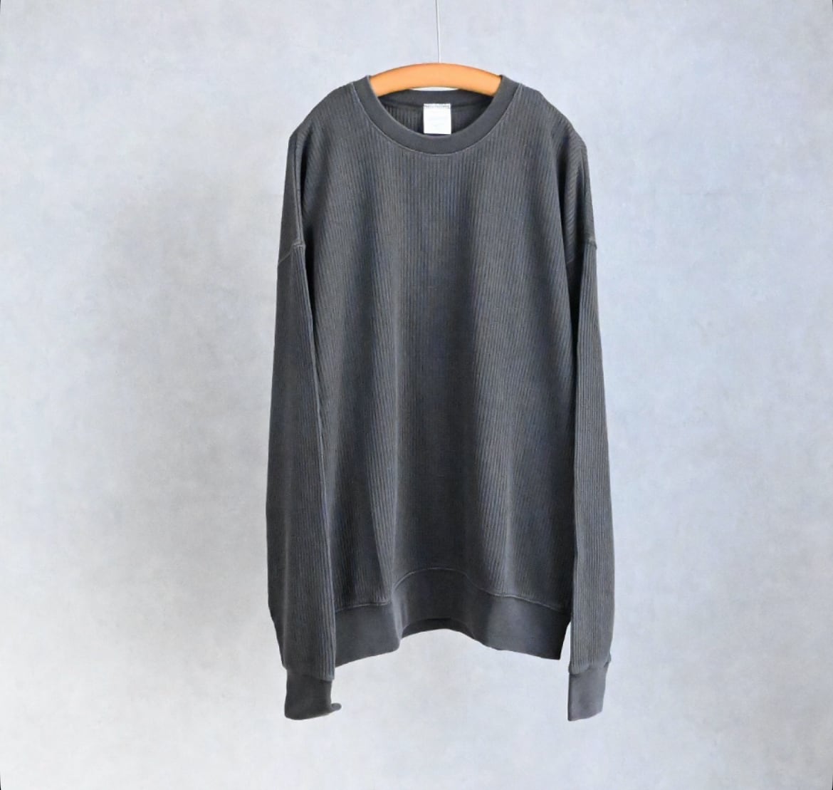 【新品】25AW UNUSED サーマル ワッフル カットソー ロンT サイズ4 25AW》【SEABEES】WAFFLE CREW OVER THERMAL L/S TEE シービーズ