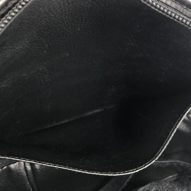 FENDI フェンディ ペカン柄 ストライプ ナイロン バニティバッグ ハンドバッグ ブラック vintage ヴィンテージ オールド h2vz3d