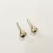 Vintage 925 Silver Pirced Earrings Made In Mexico (Small)