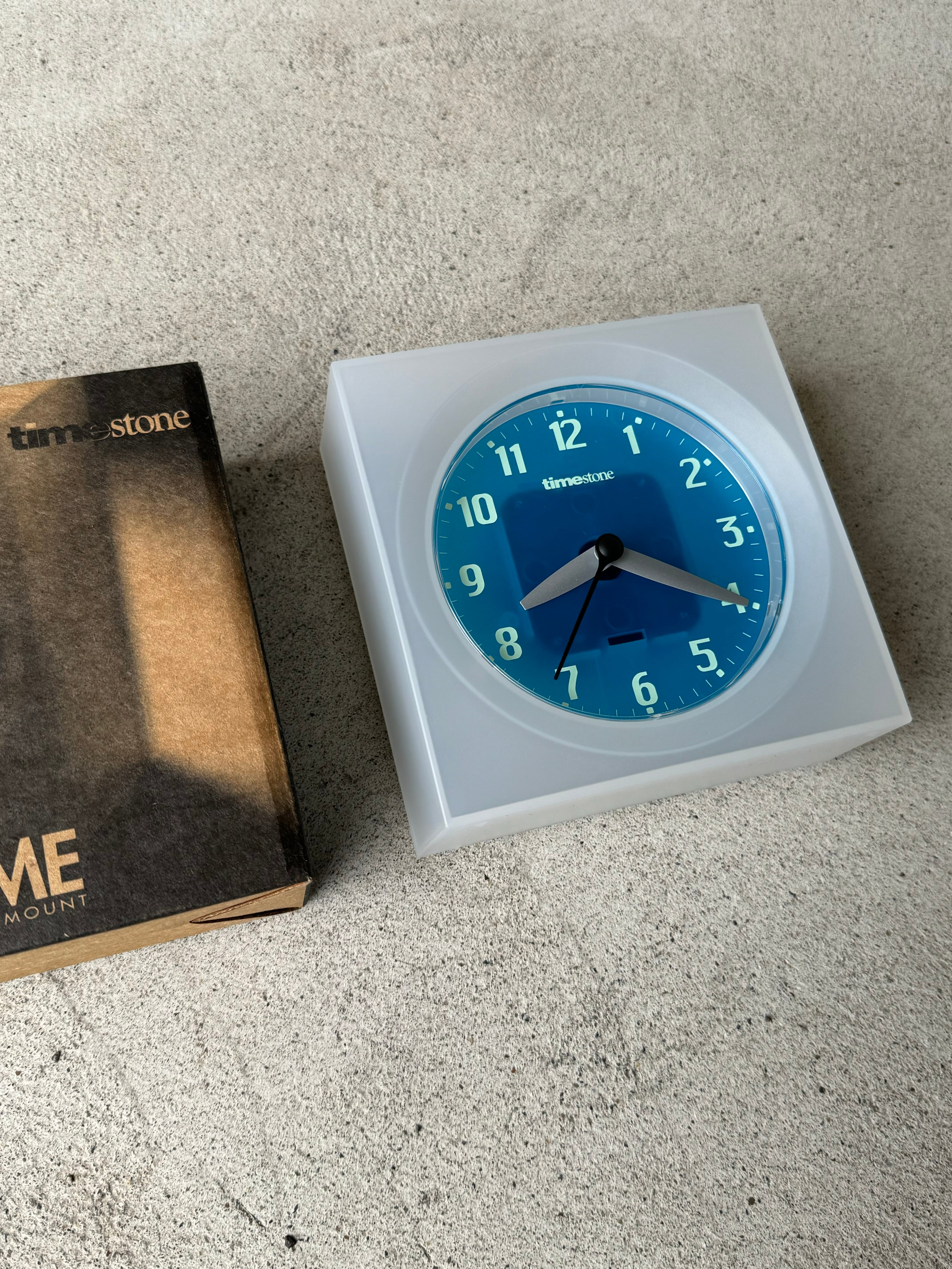 90s【TIMESTONE】CUBI TIME ポストモダン 置き時計 クロック timestone” 「CUBITIME」 | No Rest