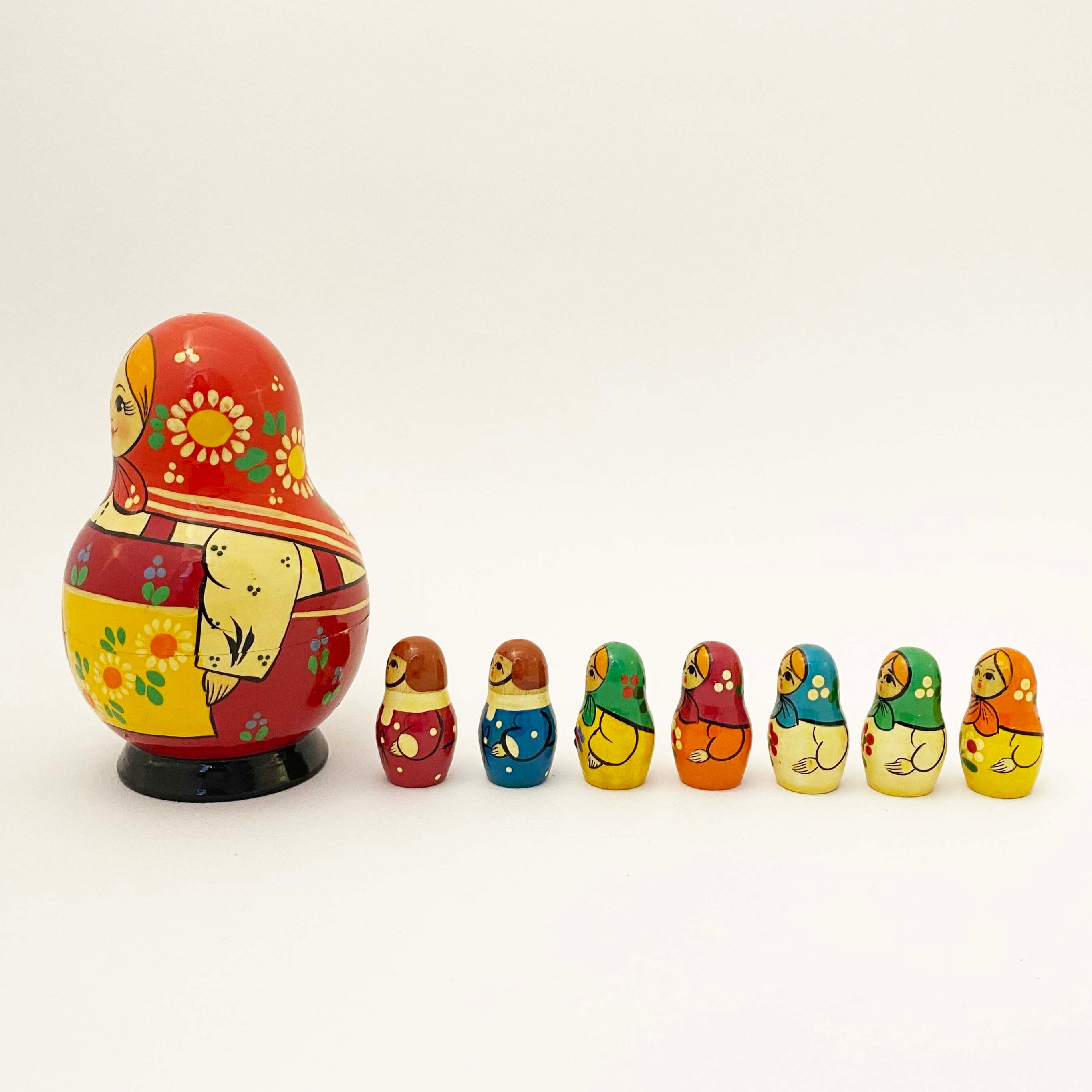 キーロフ産マトリョーシカ / 数え遊び7個入り