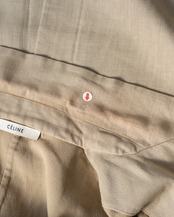 〈CÉLINE by phoebe philo〉Chester linen coat