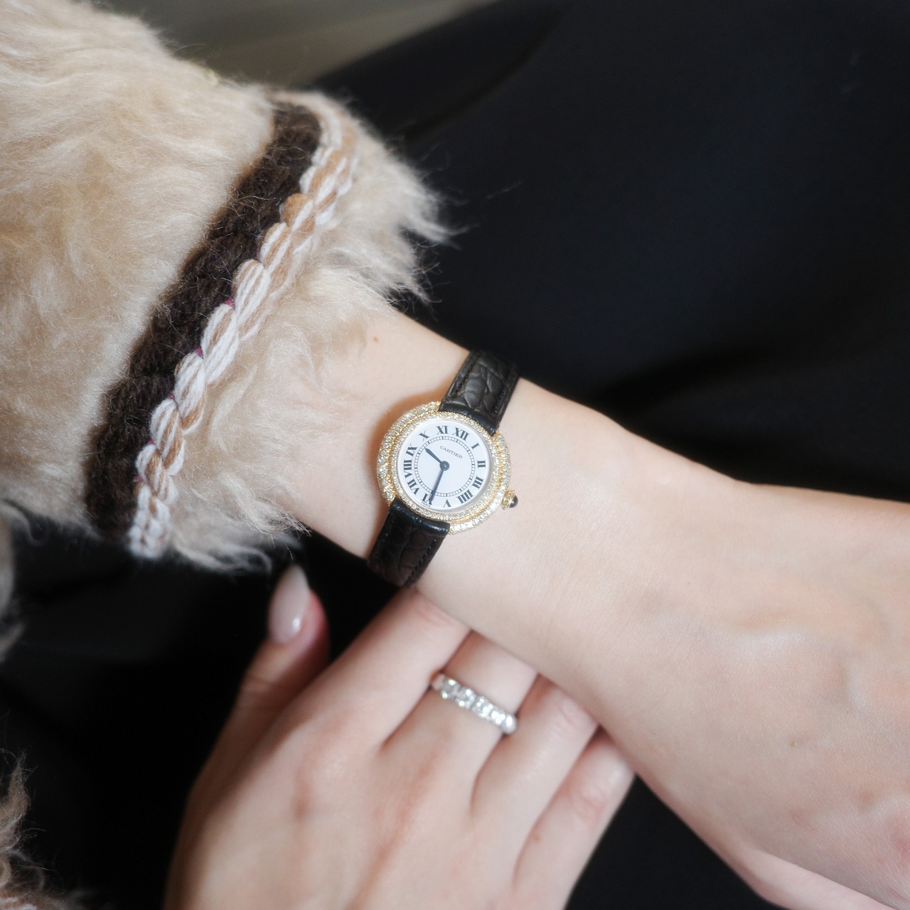 カルティエ ヴァンドーム SM 純正ダイヤモンド