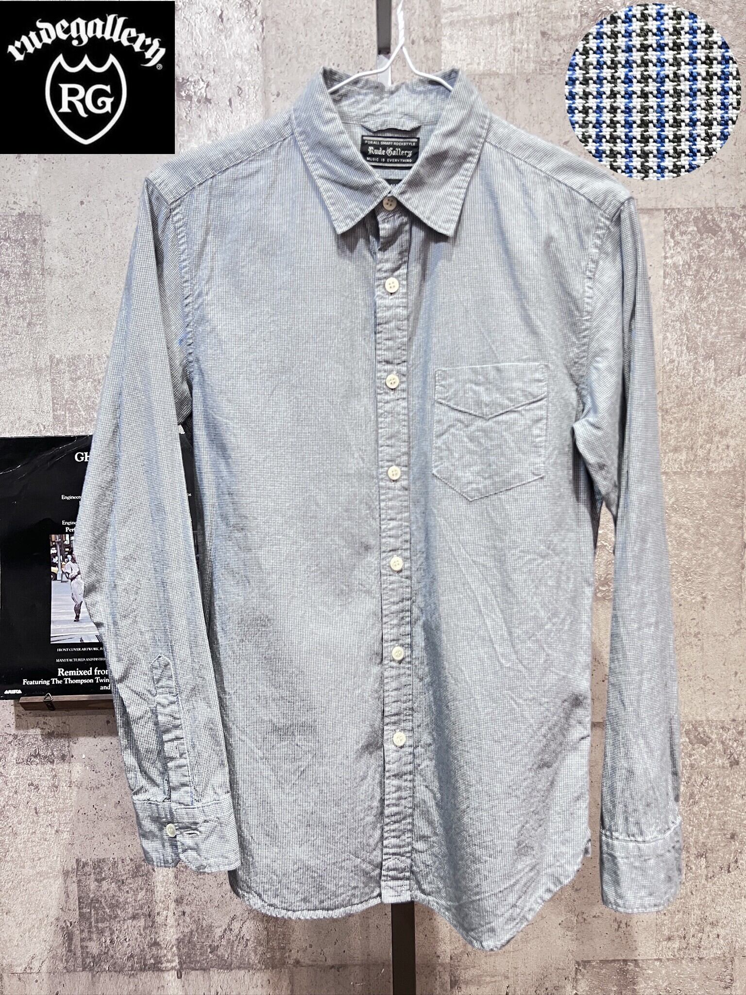 美品A.P.C. GOLF HOMME 長袖モックネックシャツ M メンズ アーペーセー