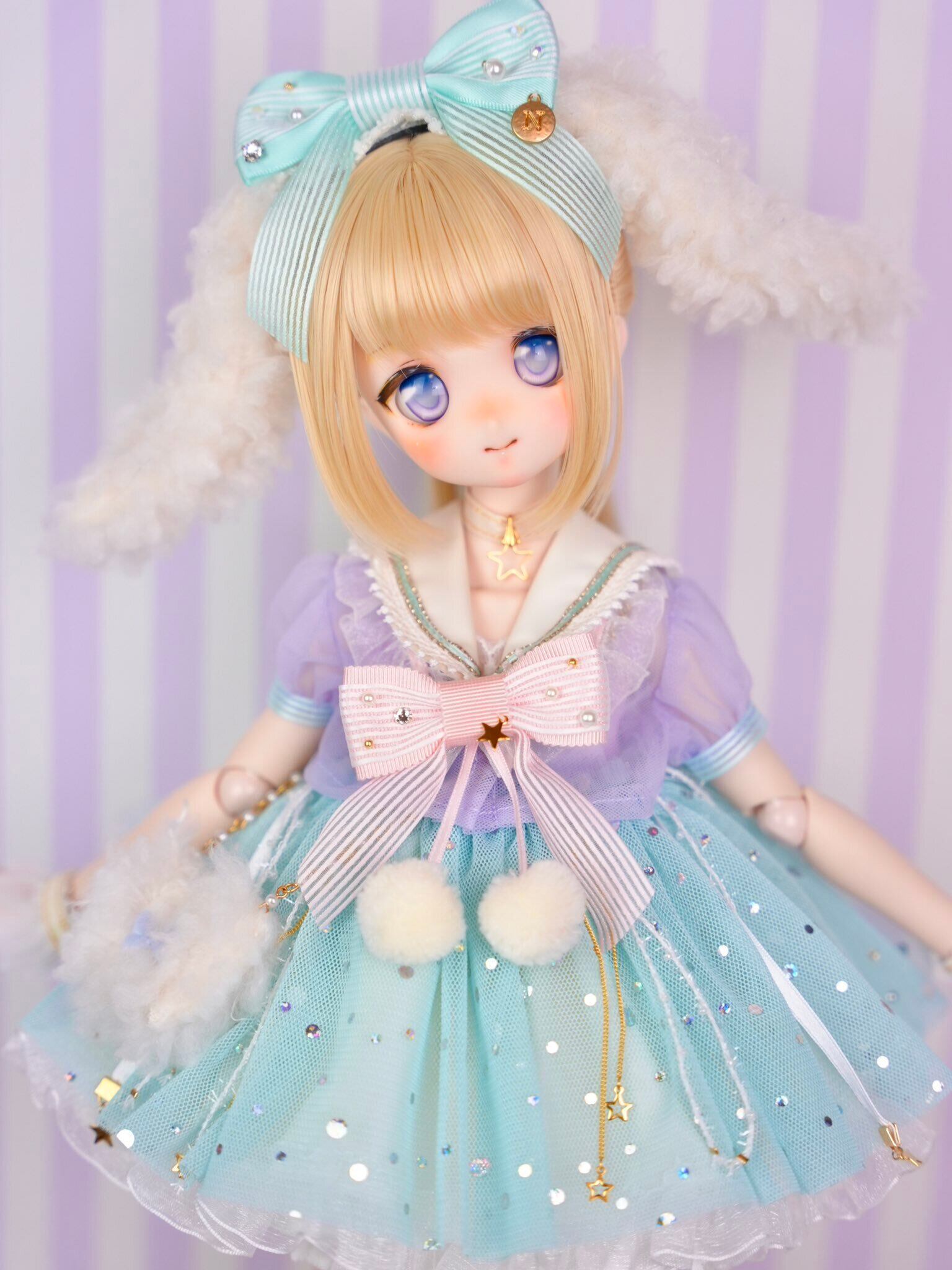 MDD / kumako対応OF【きらきら星のゆめドレス】MDD / kumako Outfit