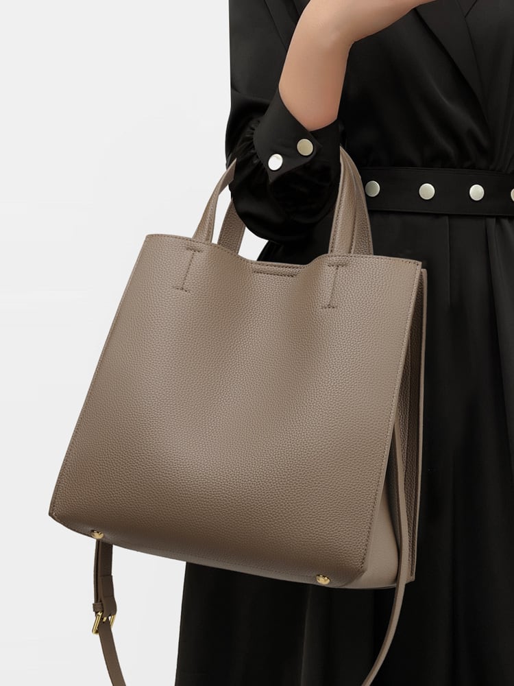 上質レザー3WAY対応大容量トートバッグ|日常＆通勤に最適 | miochic