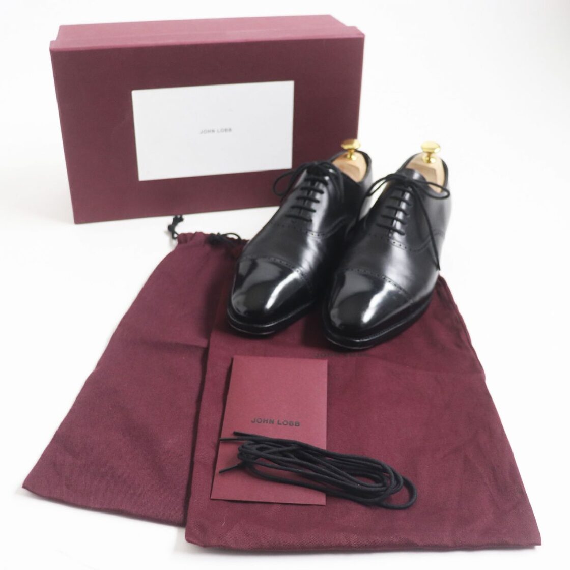 JOHN LOBB ヨロシク ジョンロブ TRENTトレント 7000 箱付き ブラウン