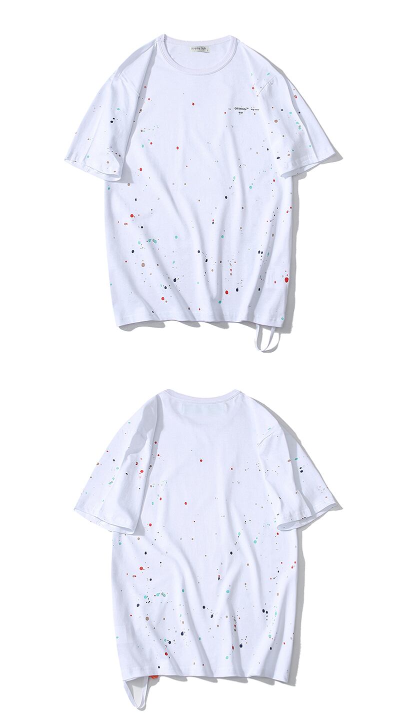 全2色 Tシャツ カットソー プリント カジュアル ストリート 