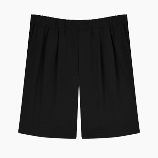 LAD MUSICIAN【ラッドミュージシャン】2TUCK SHORT PANTS (2124-655 BLACK )