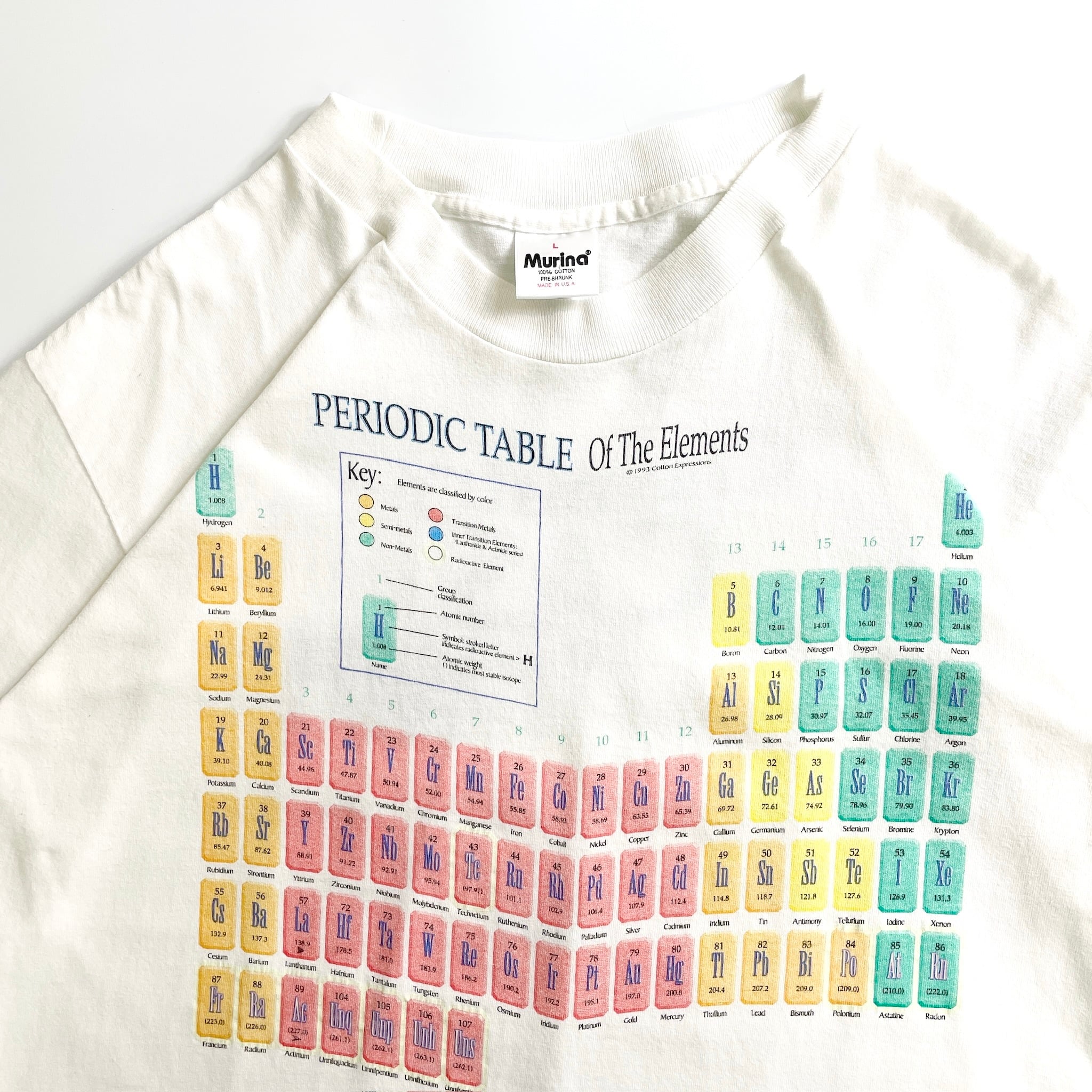 00s Periodic Table Elements Science Tee