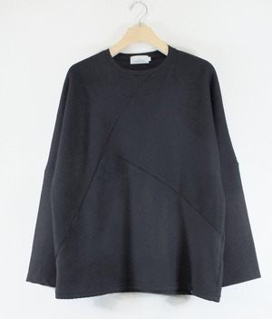 【9月中旬入荷予定】Switching Dolman Cut & Sewn　Black