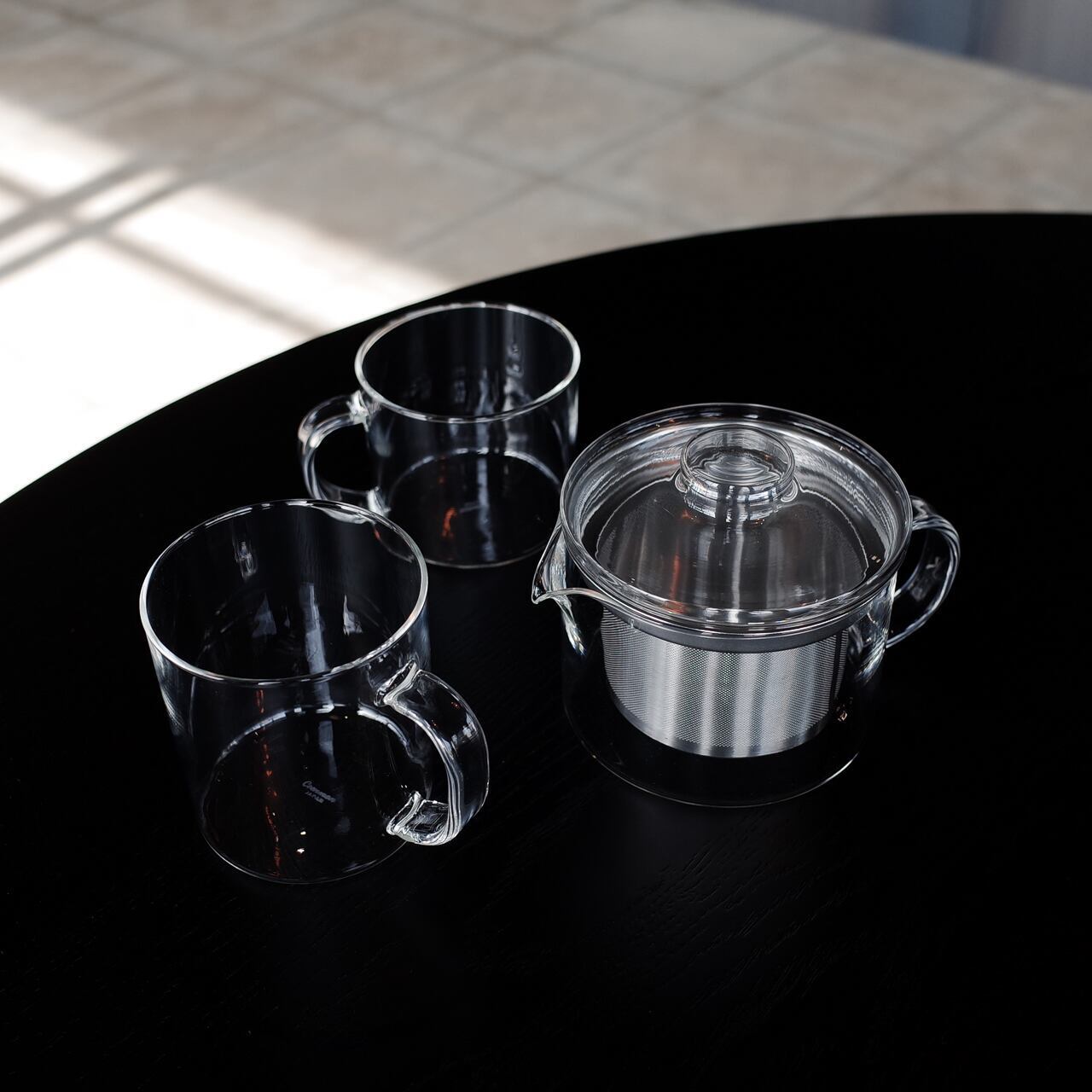 耐熱ガラスのマグカップ 380ml》Glass Mug 380ml | Common | 生活を