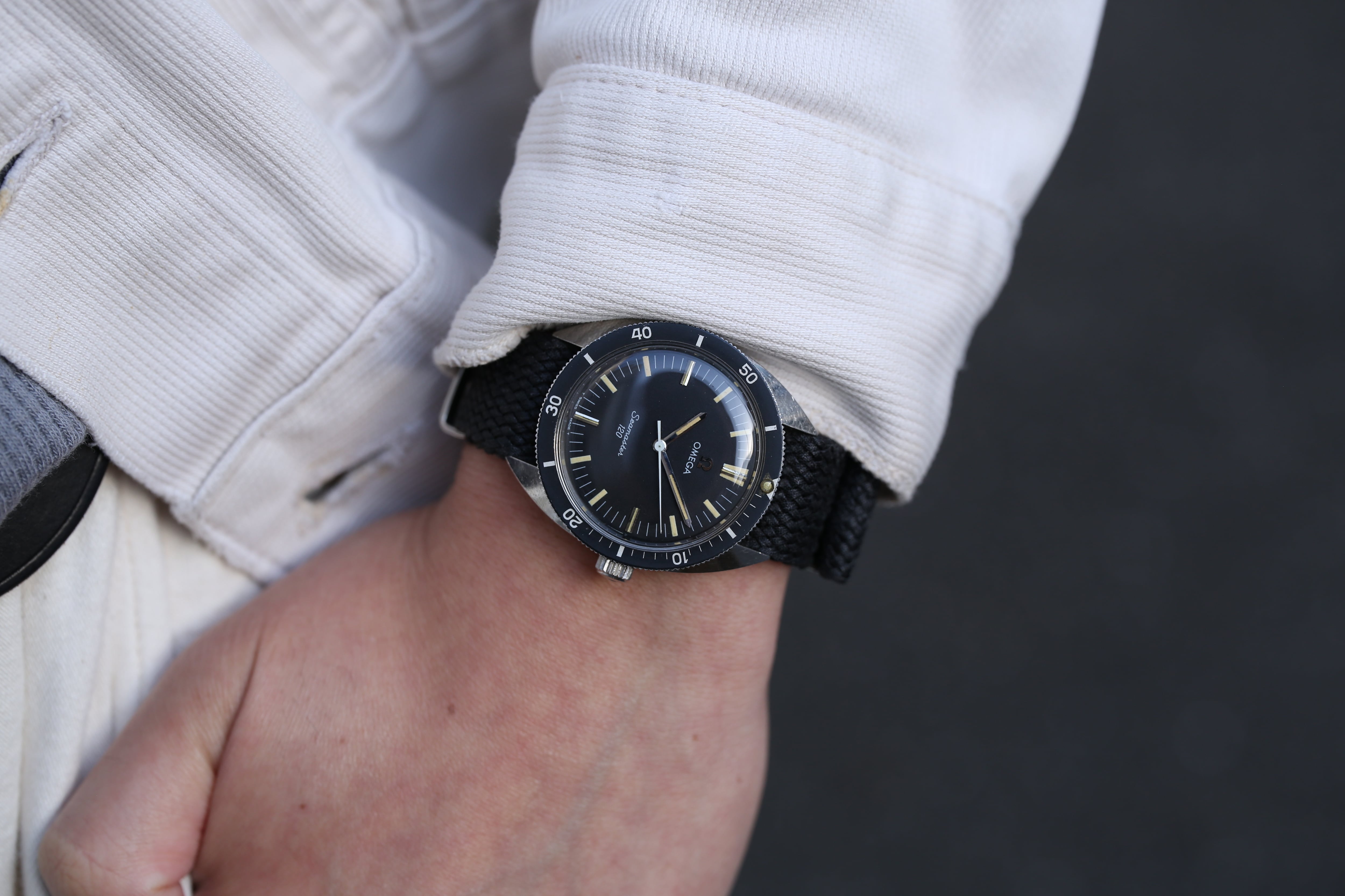 OMEGA】 1968年製 オメガ シーマスター120 1stモデル フルサイズ