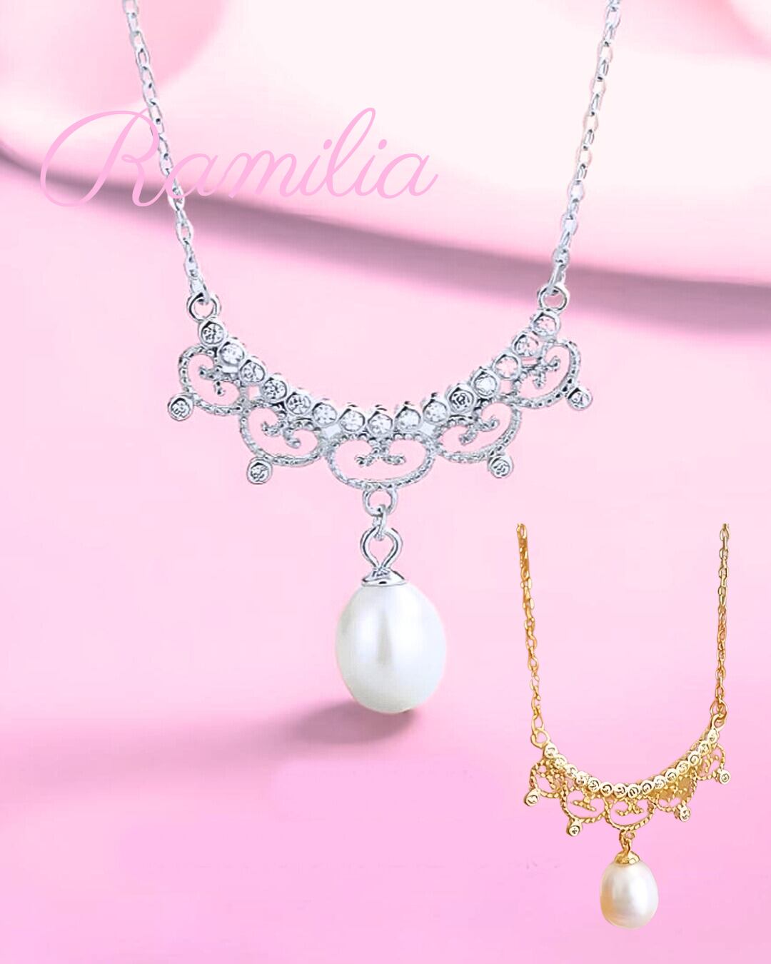 淡水パールパレスネックレス(2 colors) R2406189