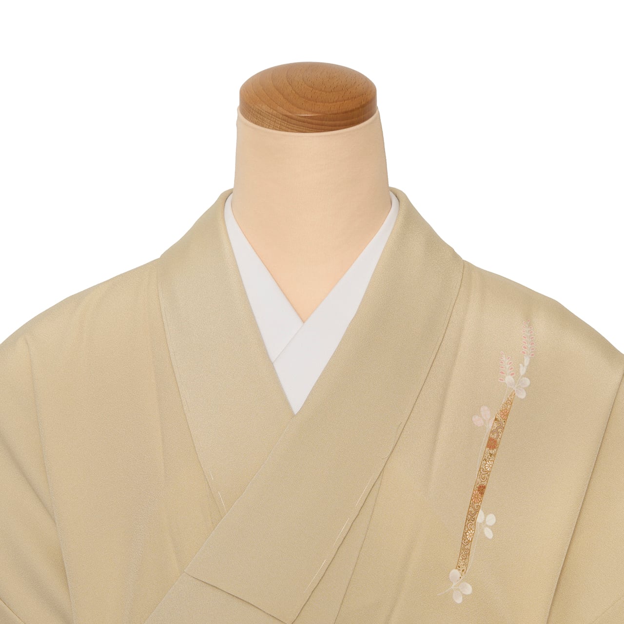細縞に小紋尽し模様 手描友禅 附下 袷着物 【未着用品】 | かわの屋
