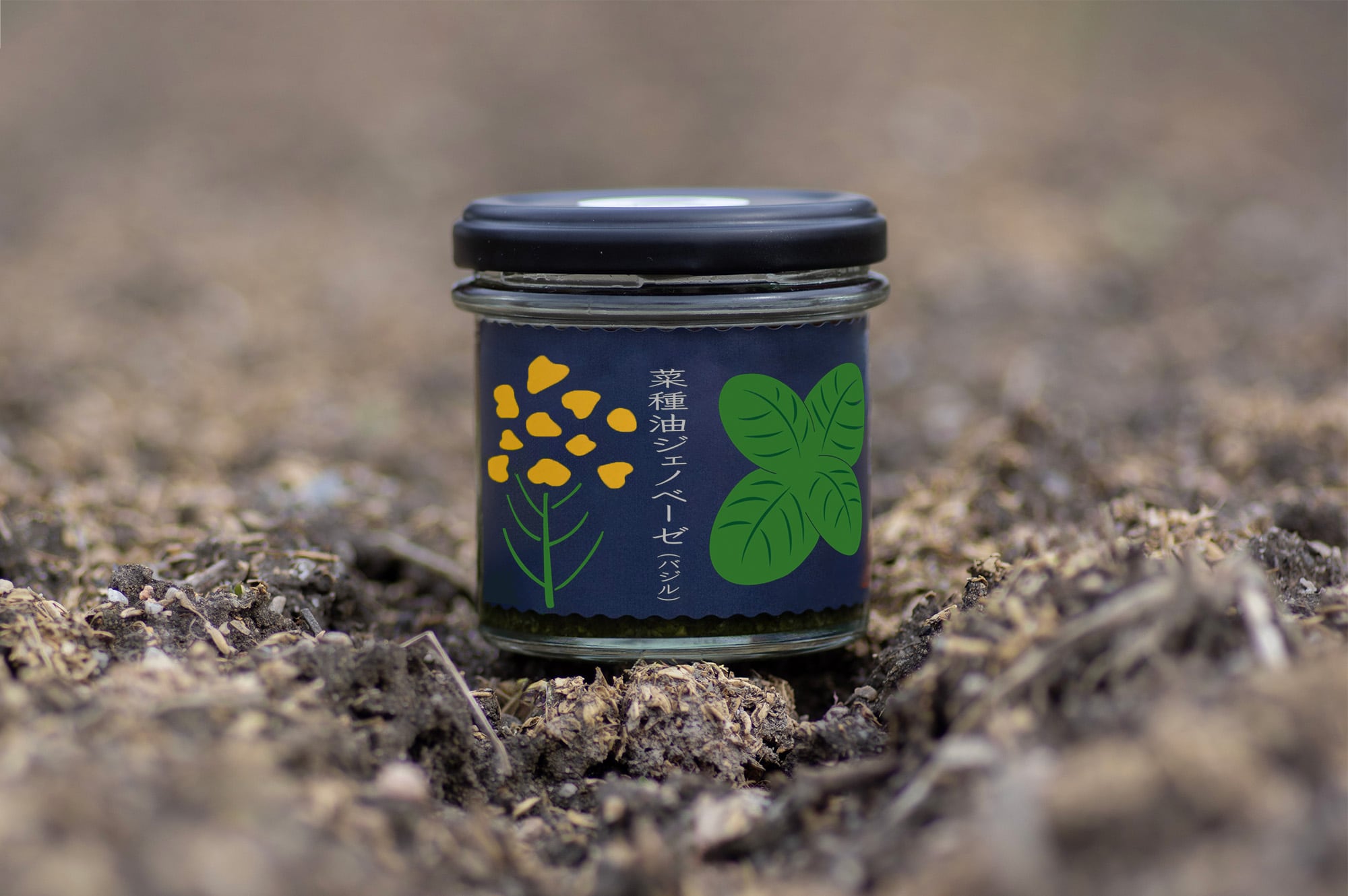 菜種油ジェノベーゼ（バジル） | 土ノ音（つちのね） | 野菜を奏でる調味料