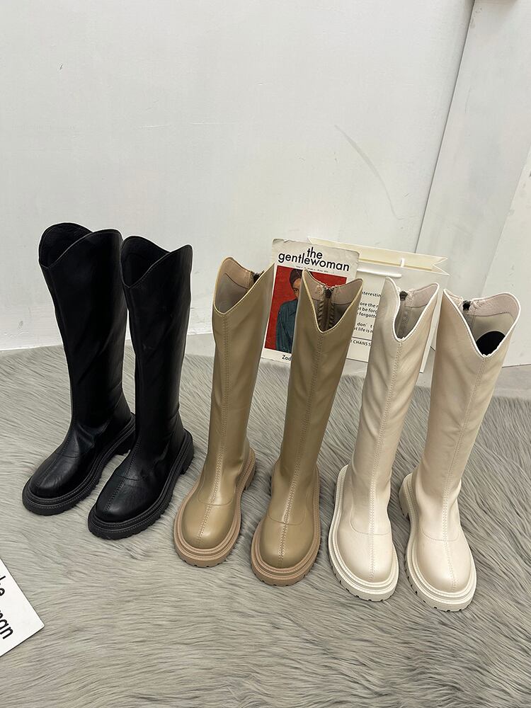 ブーツスプリングオータムスタイル 靴 シューズ 春物 秋物 部族の婦人靴4305416004