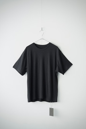 【予約販売】Super140s W/Wool Jersey / S140 Wool Tee (DARKNESS)
