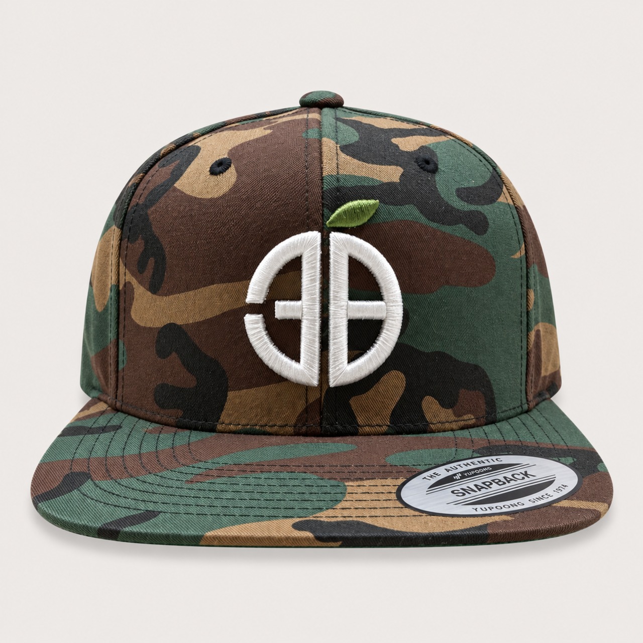 SANPACHI REGION SNAPBACK CAP WOODLAND CAMO