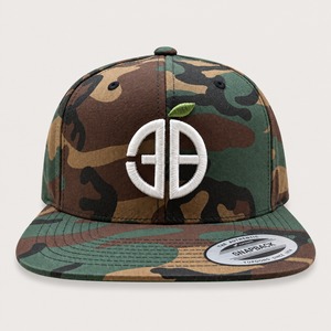 SANPACHI REGION SNAPBACK CAP WOODLAND CAMO