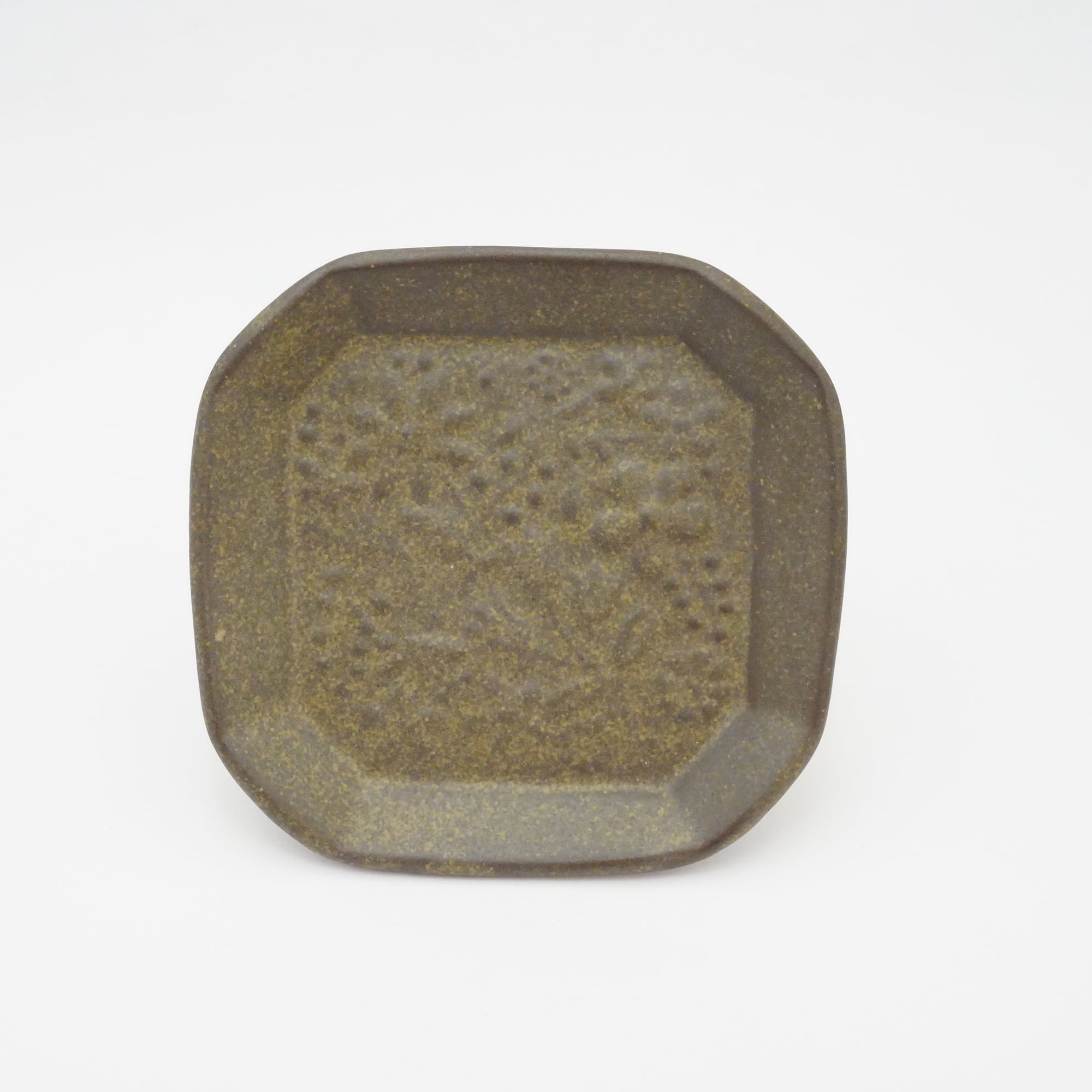 益子焼 わかさま陶芸】角小皿 15 | ろにせら ギャラリーと雑貨のお店