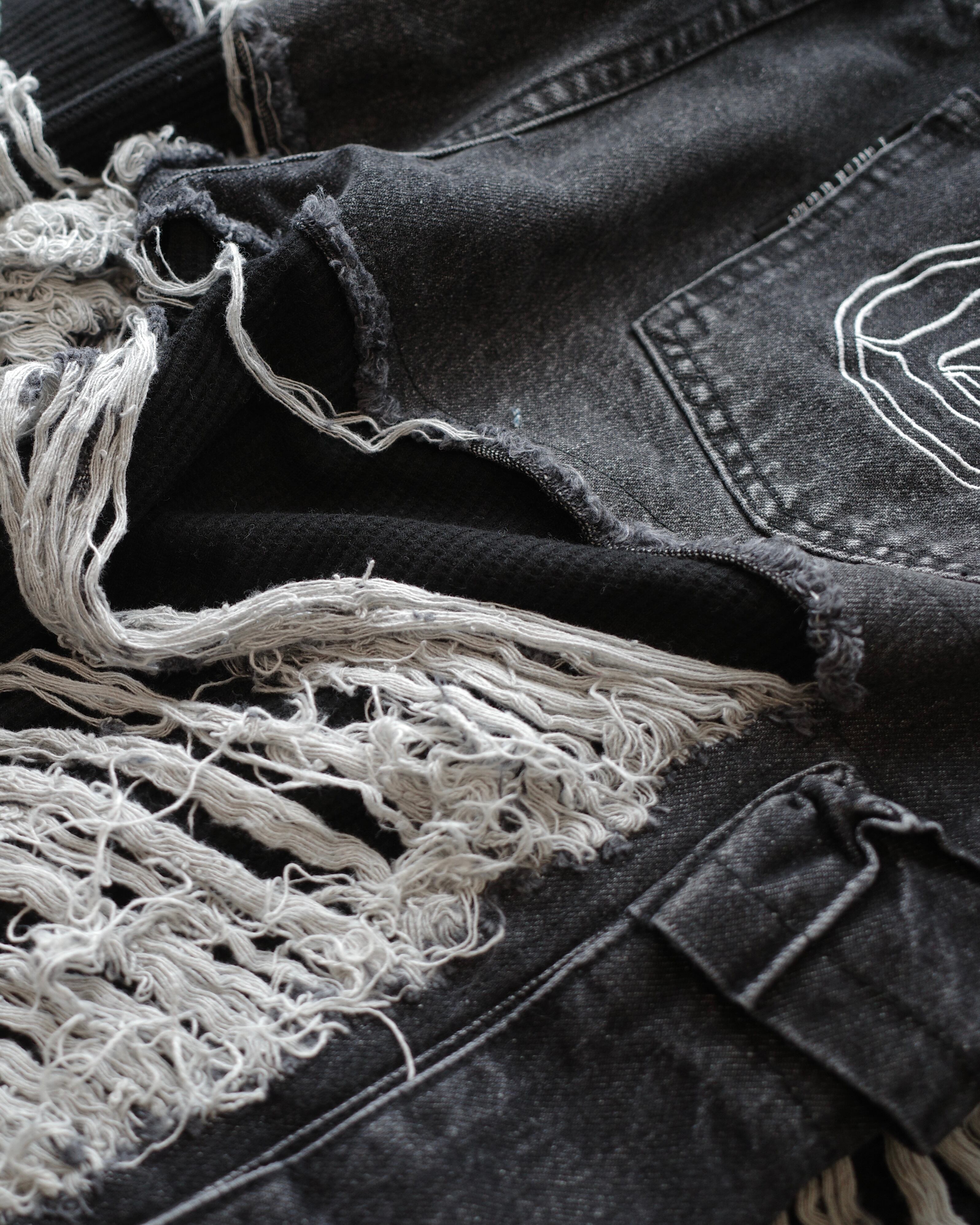 パンツ A GOODBADINFLUENCECRUSHCARGODENIM PANTS A GOODBADINFLUENCECRUSHCARGODENIM PANTS