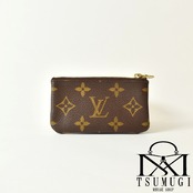 LOUIS VUITTON ルイヴィトン モノグラム ポシェット クレ コインケース M62650 ブラウン