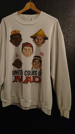 1990s MAD "UNITED COLORS OF MAD SWEAT SHIRTS"