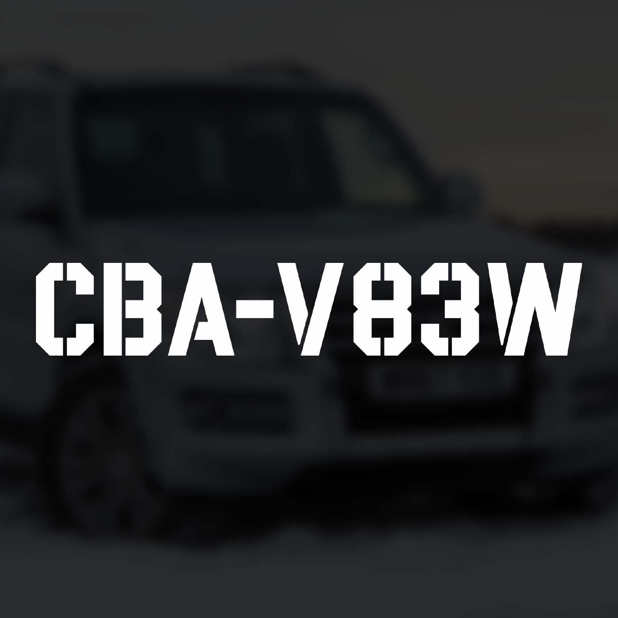 カッティングステッカー】ノープラドノーライフ❗️登坂デザイン