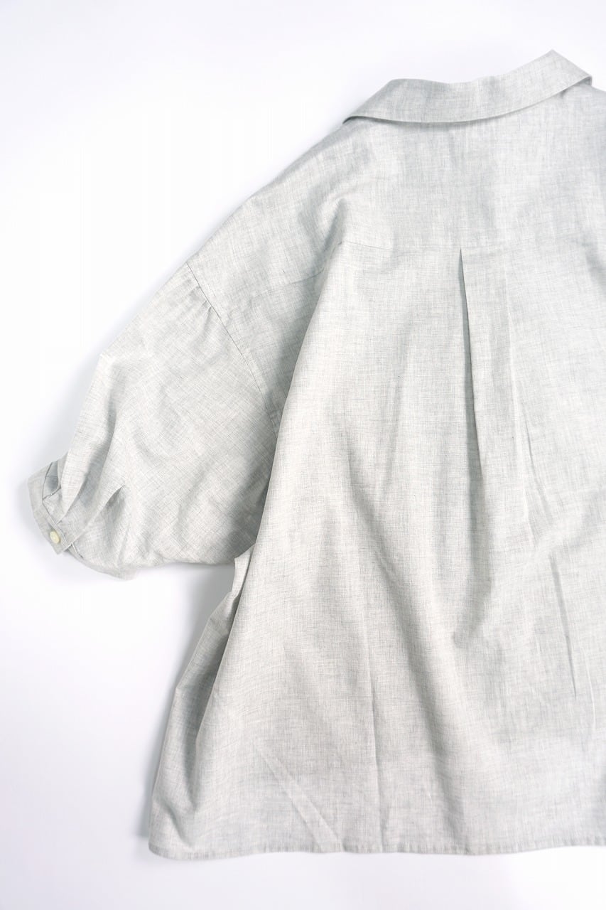 OG Co. Li. Chambray Open Collar Shirt