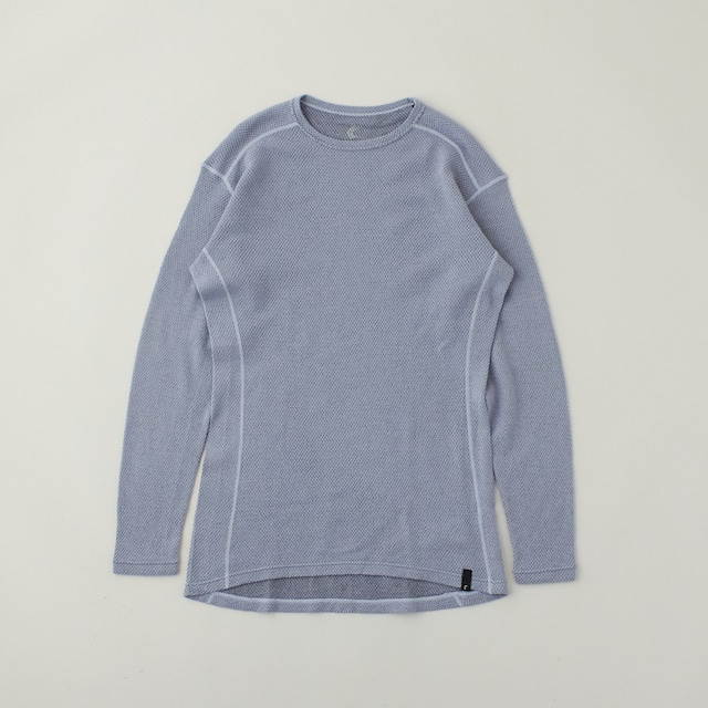 ラスト１点/Teton Bros ティートンブロス 23FW  MOB WOOL L/S (MEN) メンズ 長袖シャツ  Gray Heather