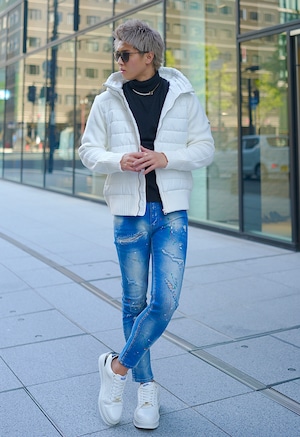 PREMIUM STRETCH TURTLE NECK【BEL-M-025】