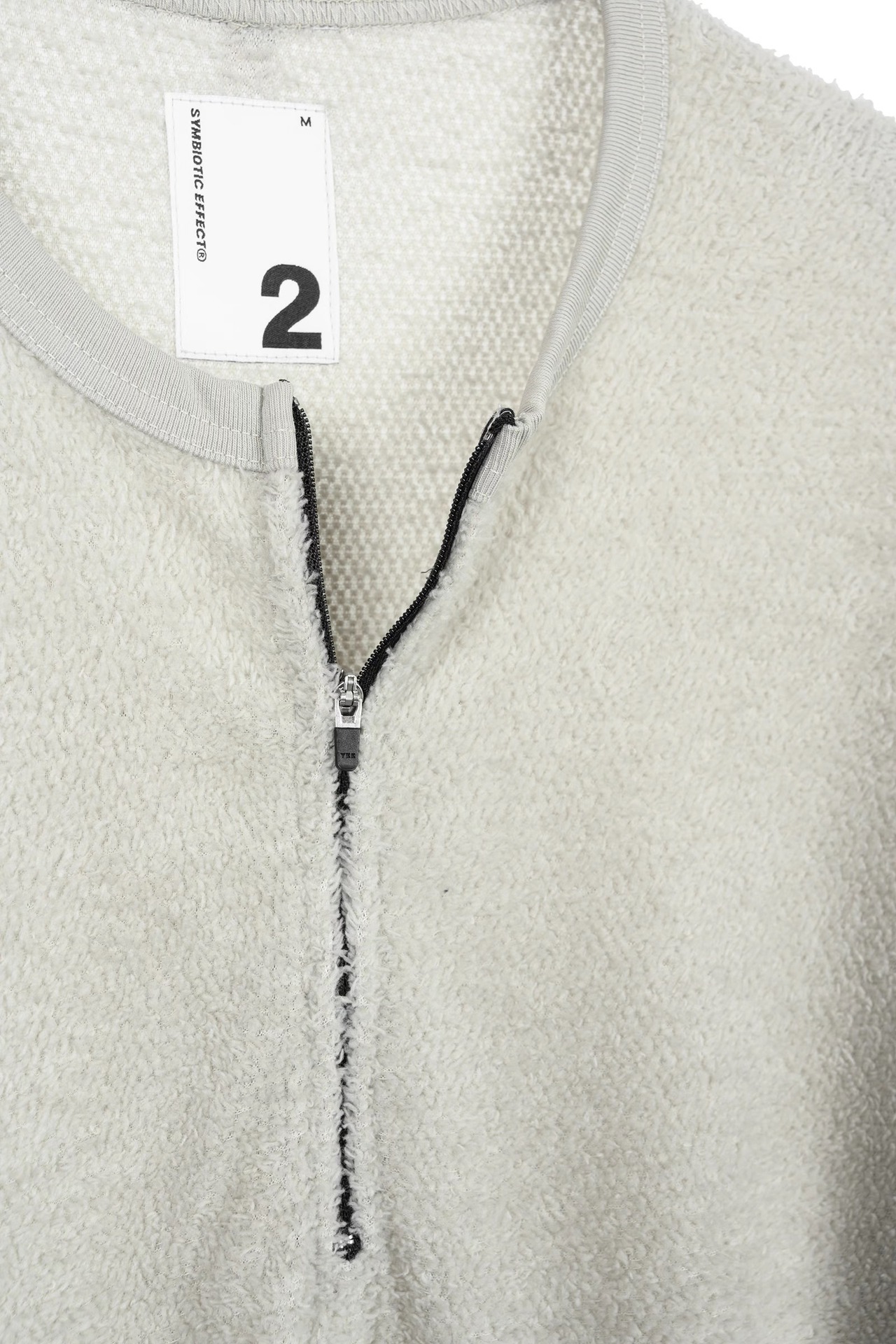 SYMBIOTIC EFFECT 25SS プリマロフトEVOLVE ジッパーラウンドネックフリースプルオーバー