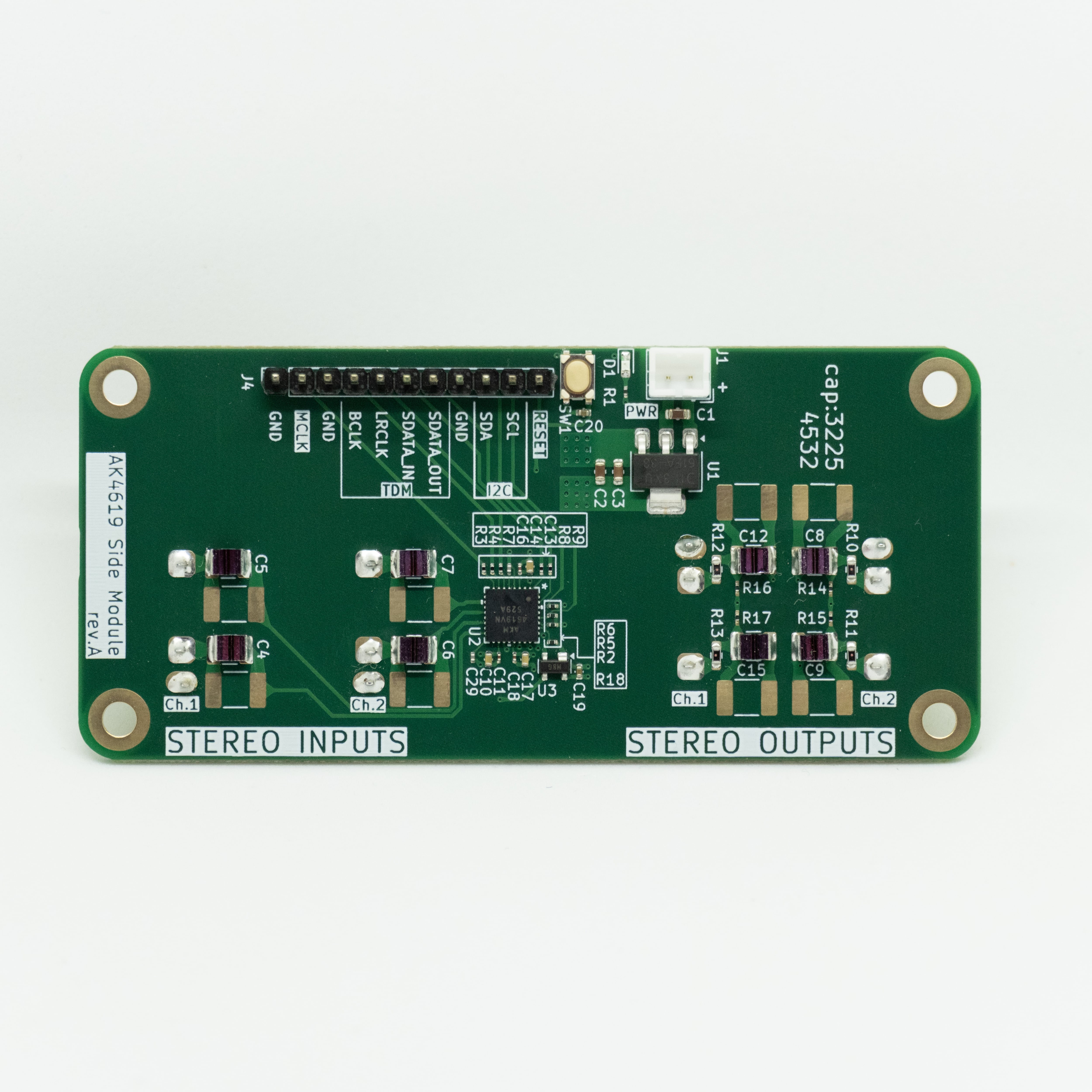 AK4619VN audio module (1x4) | 山本製作所オンラインショップ