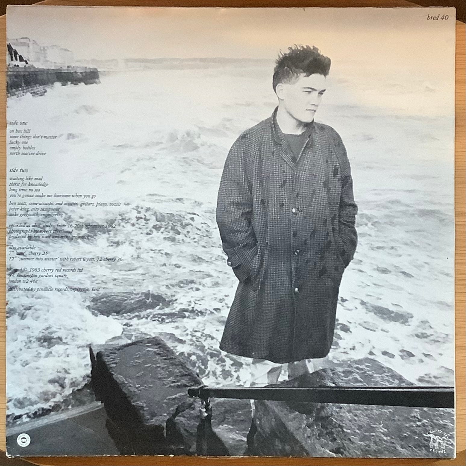 Ben Watt『North Marine Drive』LP アナログ レコード BEN WATT / NORTH MARINE DRIVE | Plastic Soul Records