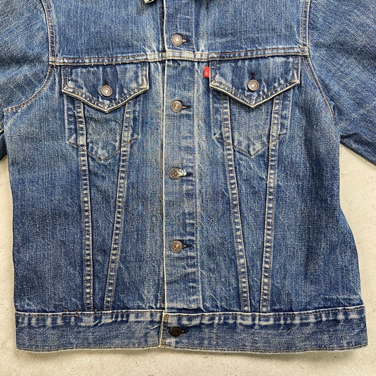 70年代 USA製 ブランクタブ Levi's リーバイス 70505 4th デニム
