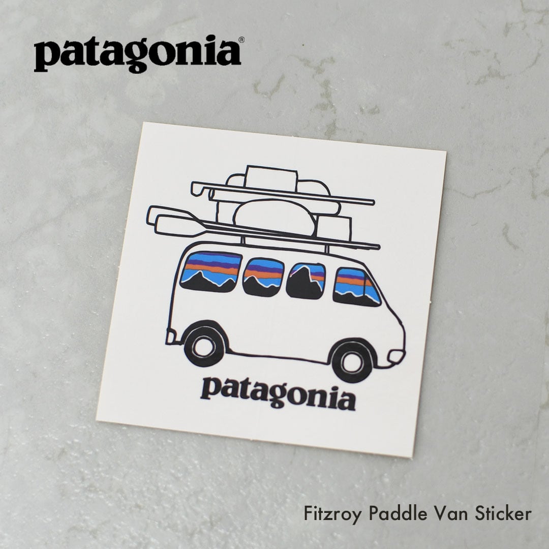Patagonia [パタゴニア正規代理店] Fitzroy Paddle Van Sticker [STK38