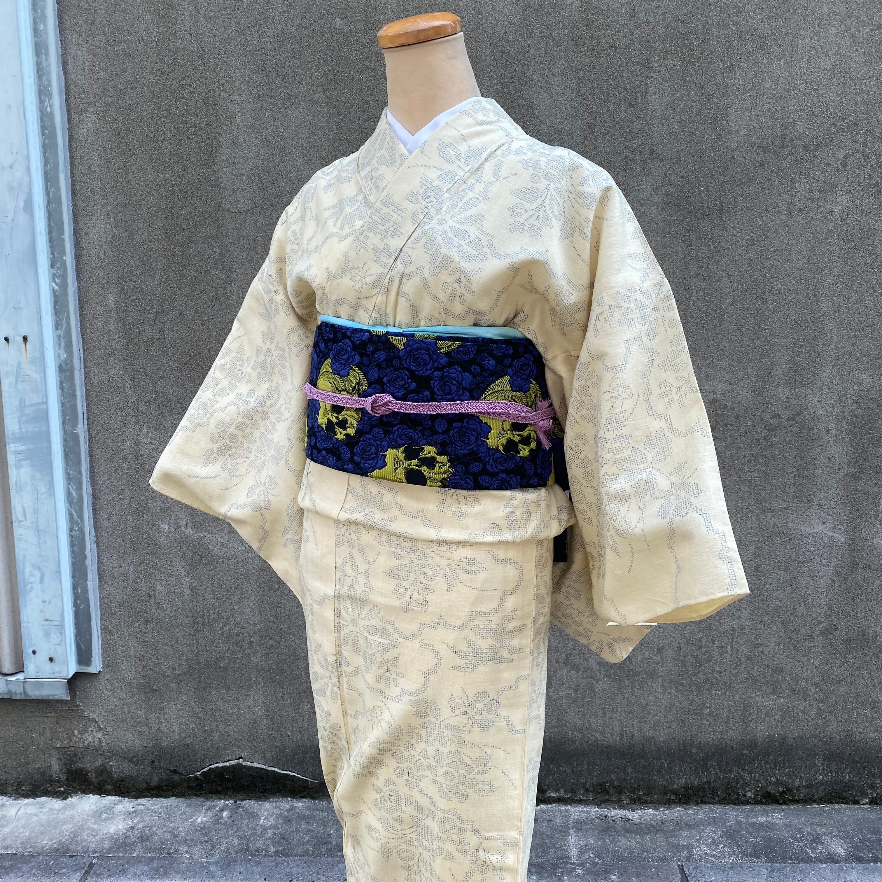 ☆ど迫力☆花魁と＊ガーディアンズ髑髏＊名古屋帯