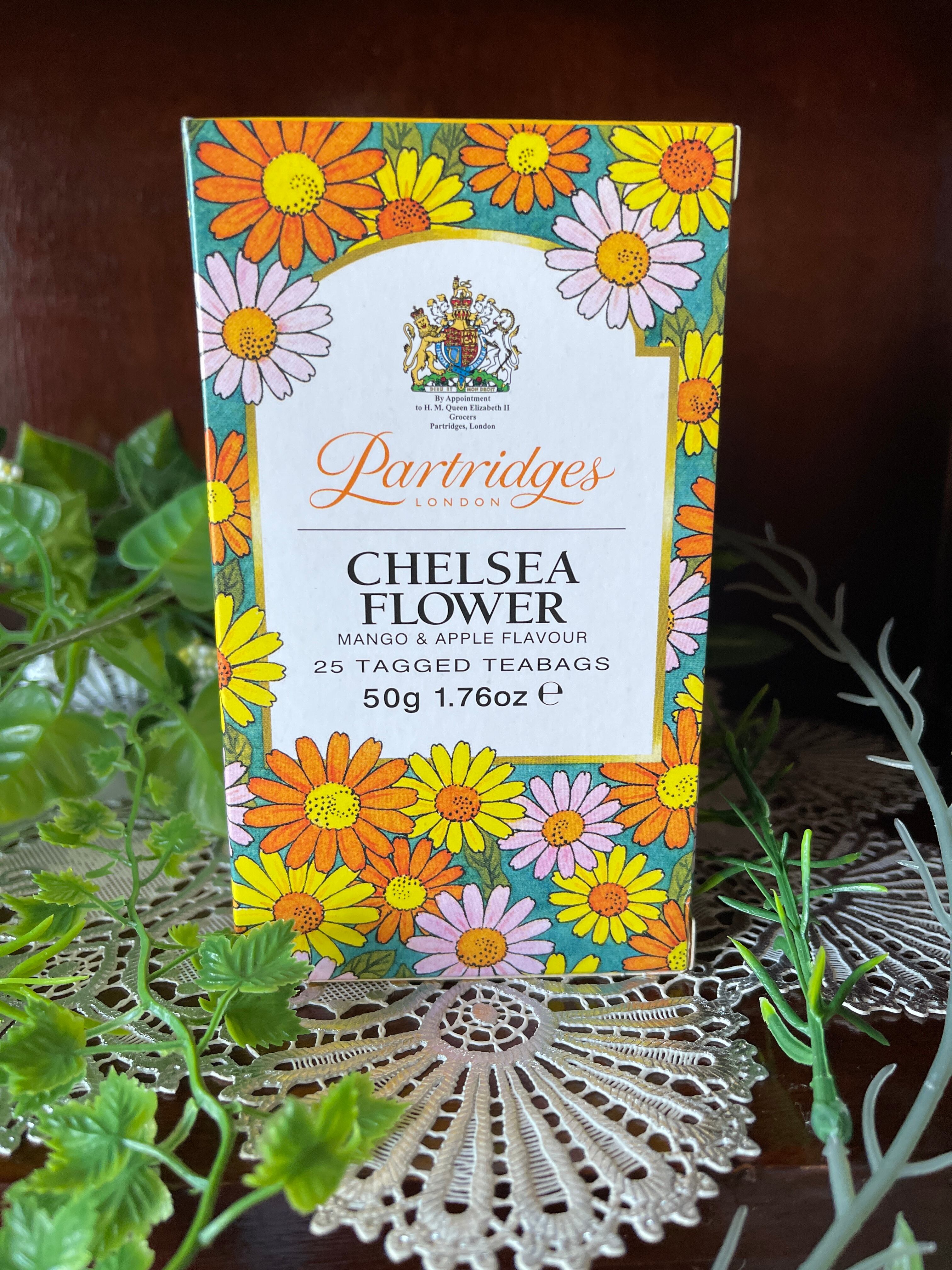 10 Off Partridges パートリッジス チェルシーフラワーティー イギリス Merry Unbirthday