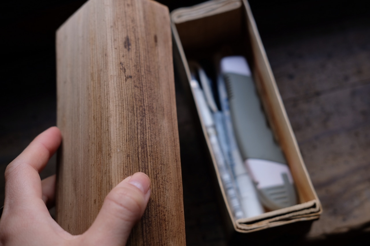 拿鞘 ｜ビンロウボックス 縦長②