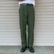 ユーロ ヴィンテージ 民間 ミリタリー ユーティリティパンツ ワーク 緑 オリーブ フランス軍 米軍 80cm Mサイズ ミリタリー カーゴ