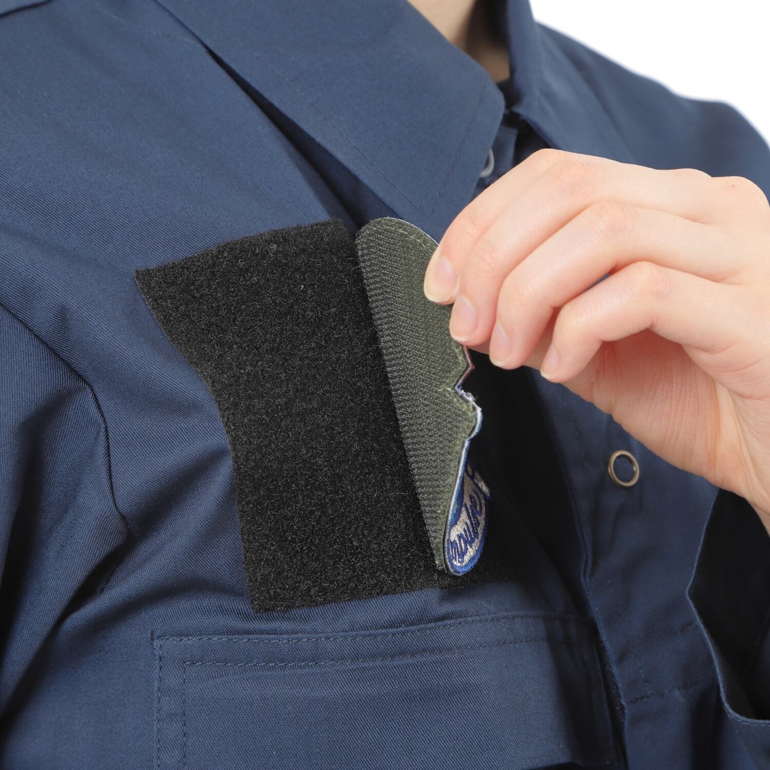 自衛隊グッズ つなぎ 航空自衛隊 ブルーインパルス 刺繍入 ベルクロ