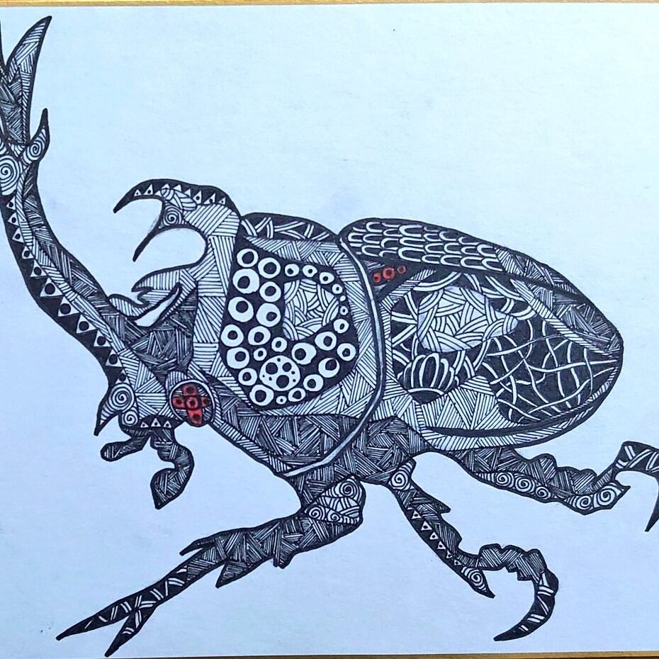 【原画】『人は芥虫、芥虫』(ひとはごみむし、あくたむし 0x0000000000010000078d00000024