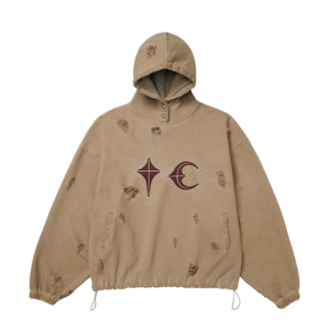 [THUG CLUB] Rock Hoodie (desert) 正規品 韓国ブランド 韓国通販 韓国代行 韓国ファッション 日本 店舗