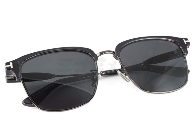 TOM FORD サングラス TF1242-K 20A サーモント スクエア オーバーサイズ ブロー コンビ メンズ レディース 大きいメガネ アジアンフィット ITALY イタリア製 トムフォード-4枚目