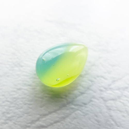 ペアシェイプカボション 10×14mm　#190【硝子の宝石】