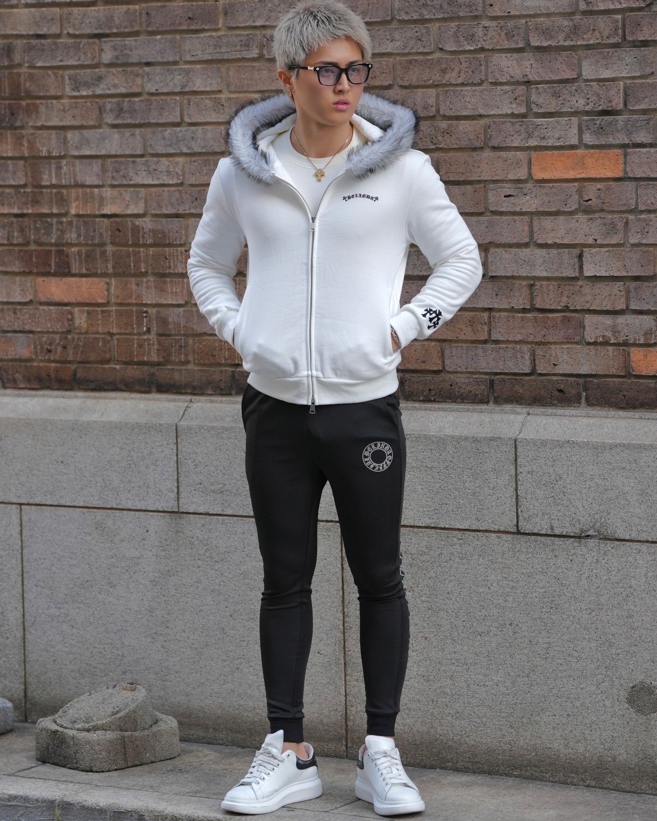 BELINDA FUR ZIP HOODIE【BB25023】