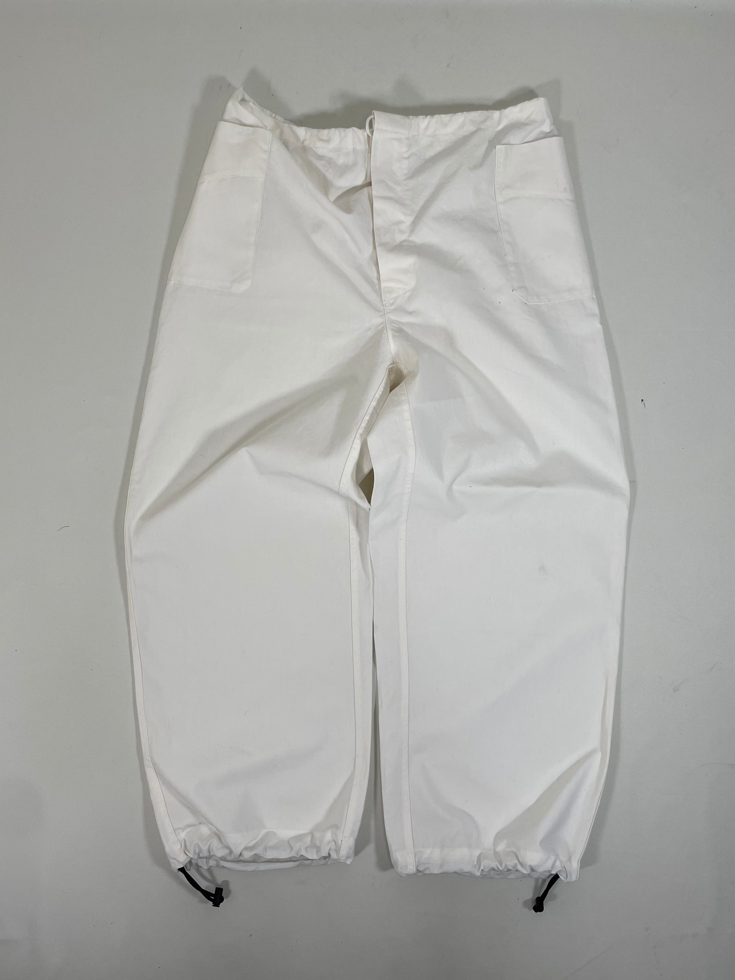 Remake Italian easy pants (ホワイト)